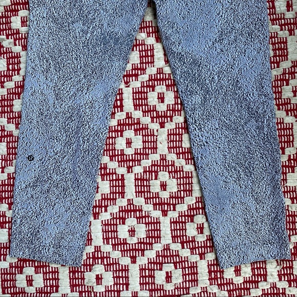 LULULEMON black and white spray jacquard Power Luxtreme Jet pants 8 - Picture 9 of 11